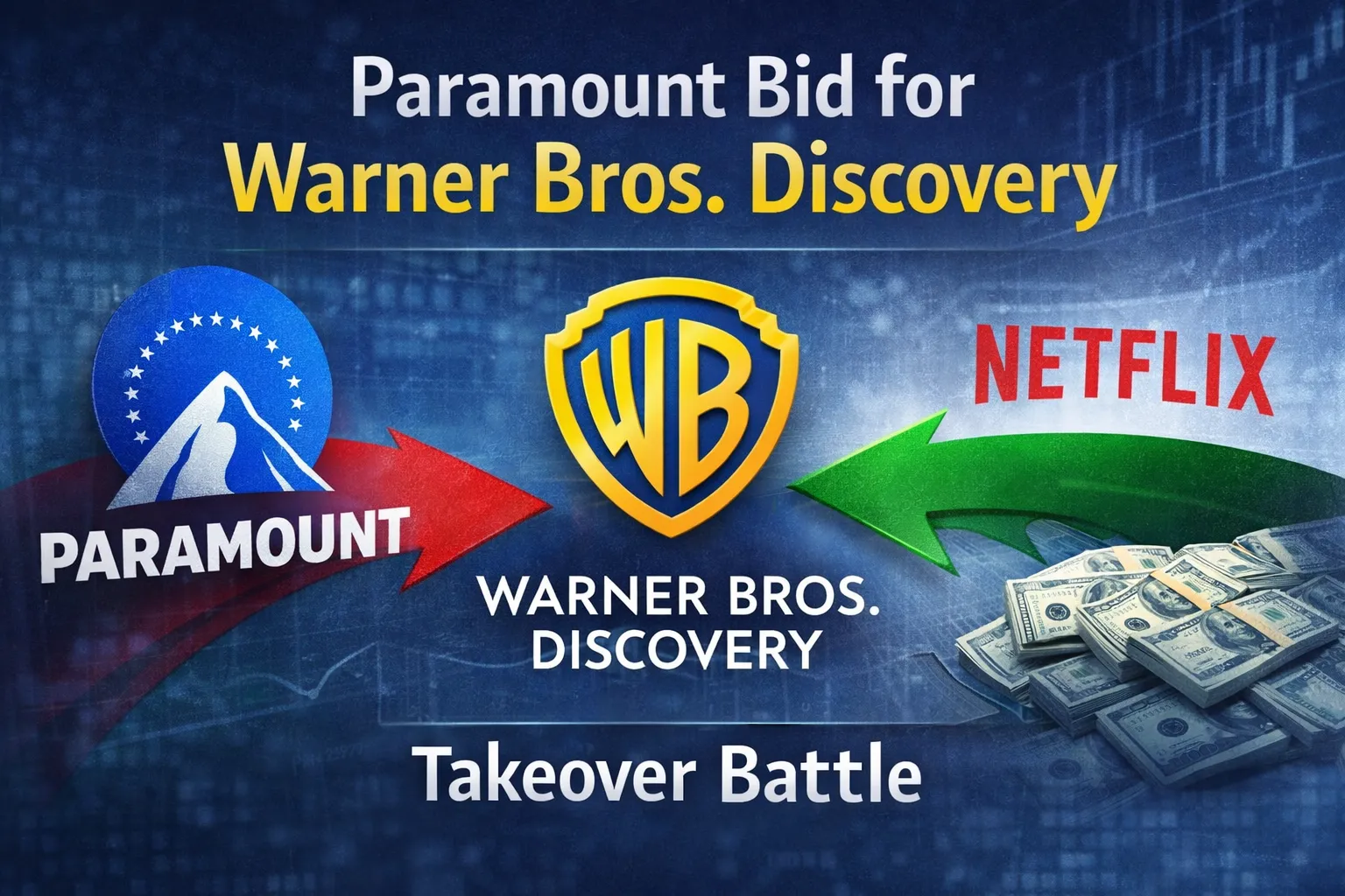 Paramount bid for Warner Bros Discovery
